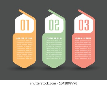 modern text box template, banner Infographics