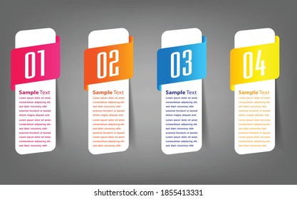 modern text box template, banner Infographics