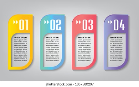 modern text box template, banner Infographics