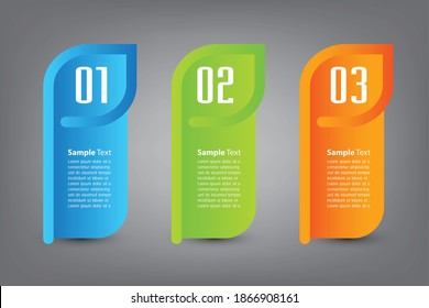 modern text box template, banner Infographics