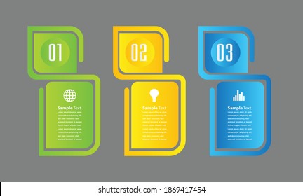 modern text box template, banner Infographics