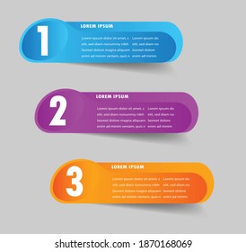 modern text box template, banner Infographics
