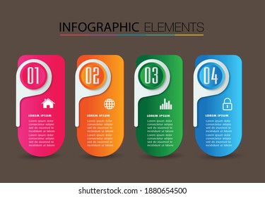 modern text box template, banner Infographics