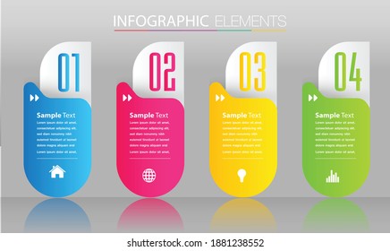 modern text box template, banner Infographics