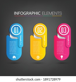 modern text box template, banner Infographics