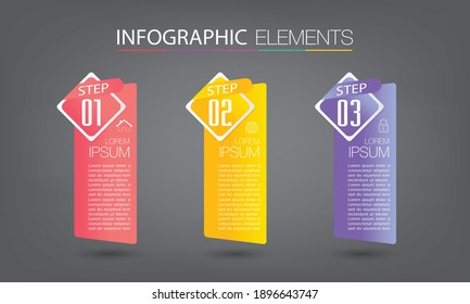 modern text box template, banner Infographics
