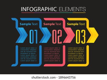 modern text box template, banner Infographics