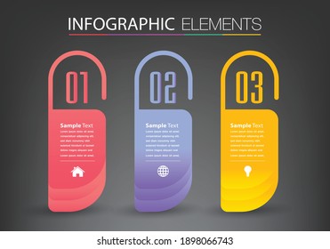 modern text box template, banner Infographics