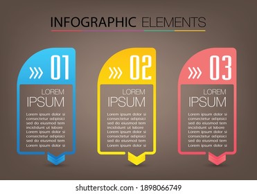 modern text box template, banner Infographics