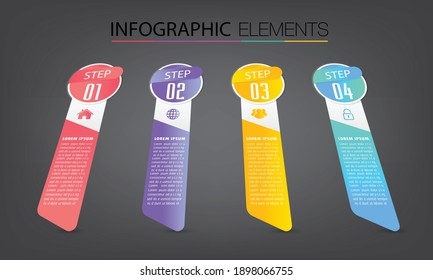 modern text box template, banner Infographics