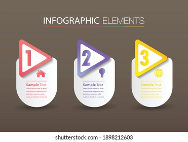 modern text box template, banner Infographics