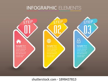 plantilla moderna de cuadro de texto, pancarta Infografías