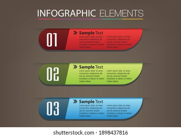 modern text box template, banner Infographics