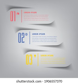 modern text box template, banner Infographics