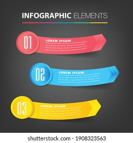 modern text box template, banner Infographics