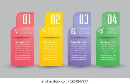 modern text box template, banner Infographics