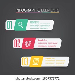 modern text box template, banner Infographics
