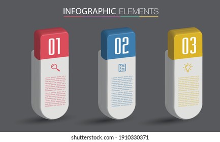 plantilla moderna de cuadro de texto, pancarta Infografías