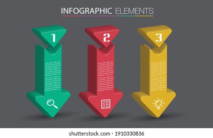 plantilla moderna de cuadro de texto, pancarta Infografías