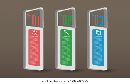 modern text box template, banner Infographics