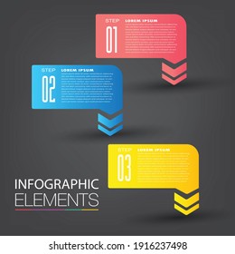 modern text box template, banner Infographics
