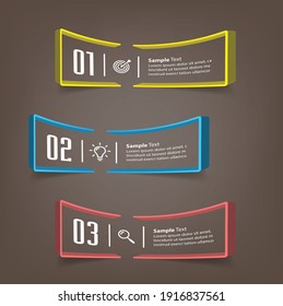 modern text box template, banner Infographics