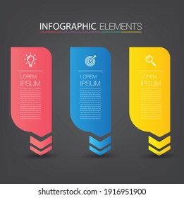 plantilla moderna de cuadro de texto, pancarta Infografías