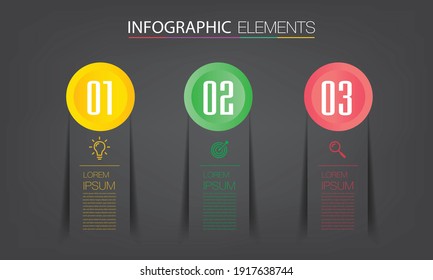 modern text box template, banner Infographics