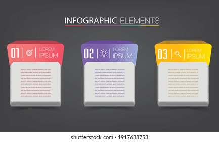 plantilla moderna de cuadro de texto, pancarta Infografías