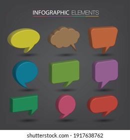 modern text box template, banner Infographics