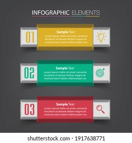modern text box template, banner Infographics