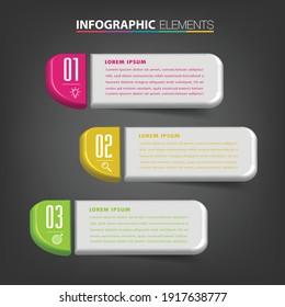 modern text box template, banner Infographics