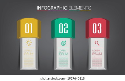 plantilla moderna de cuadro de texto, pancarta Infografías