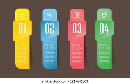 modern text box template, banner Infographics