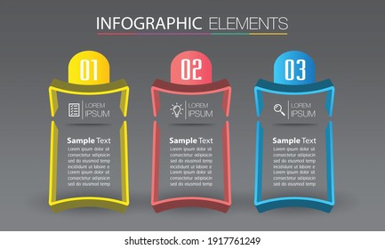 modern text box template, banner Infographics