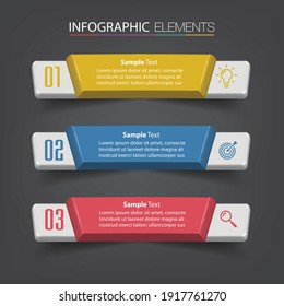 modern text box template, banner Infographics