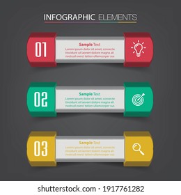 plantilla moderna de cuadro de texto, pancarta Infografías