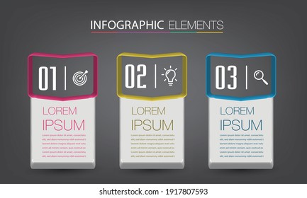 plantilla moderna de cuadro de texto, pancarta Infografías