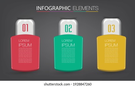 modern text box template, banner Infographics