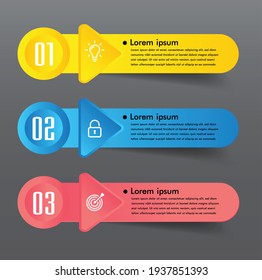 modern text box template, banner Infographics