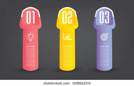 modern text box template, banner Infographics