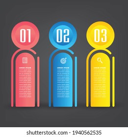 modern text box template, banner Infographics
