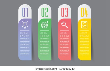 plantilla moderna de cuadro de texto, pancarta Infografías