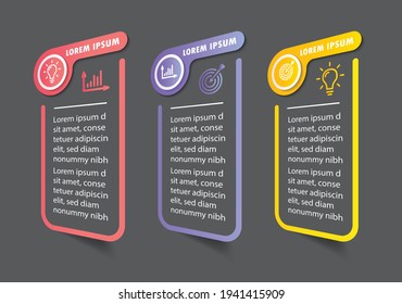 modern text box template, banner Infographics