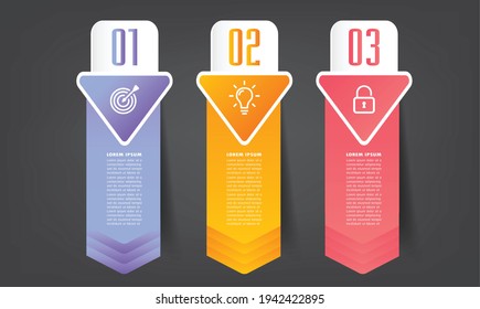 modern text box template, banner Infographics