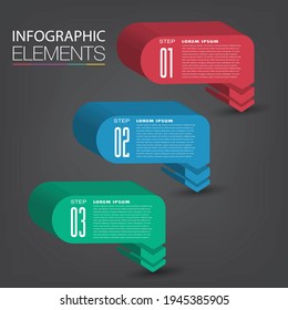modern text box template, banner Infographics