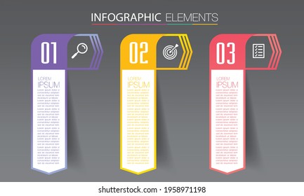 modern text box template, banner Infographics