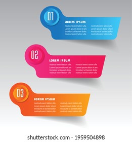 modern text box template, banner Infographics