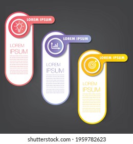 modern text box template, banner Infographics