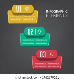 modern text box template, banner Infographics